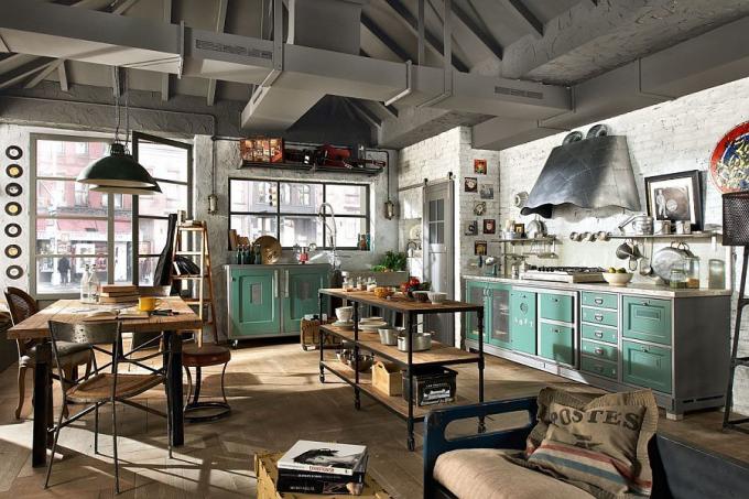 Few are able to perceive the loft as a cozy style for the interior, but in vain!