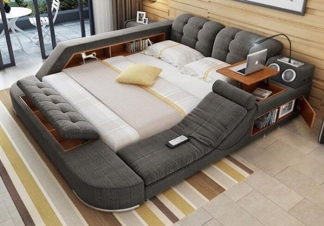 Multifunctional wonderful bed.
