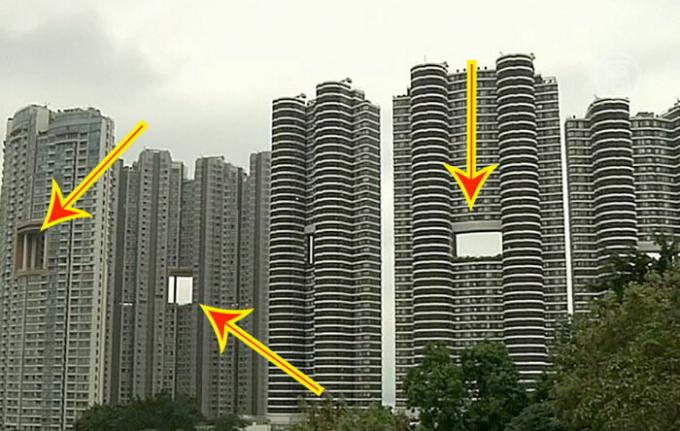 Why build in Hong Kong "holey" skyscrapers