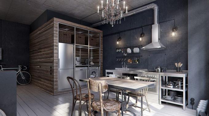 4 ways to create a trendy, vibrant industrial dining room