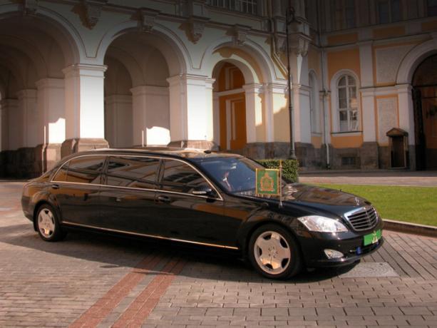 Official vehicle of the patriarch.