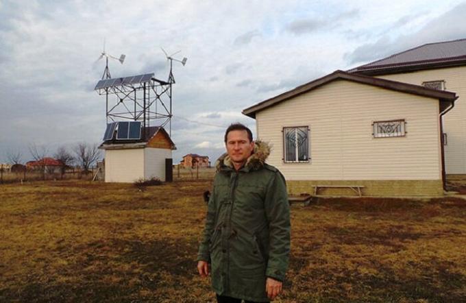 A resident of the Kuban to create an autonomous house and refused to electricity grids
