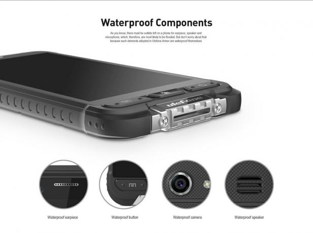 The compact Ulefone Armor smartphone received IP68 protection - Gearbest Blog Russia