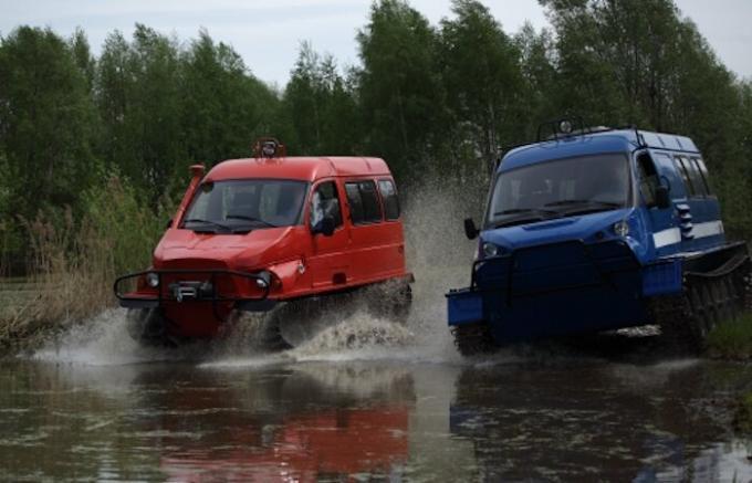 "Beaver" and "snow leopard" - Russian ATVs for hunters and anglers.