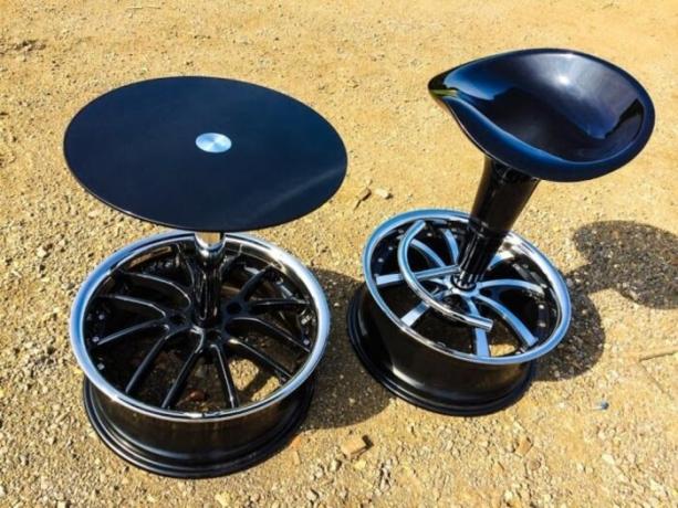 How to creatively use wheels instead of sending them to a landfill
