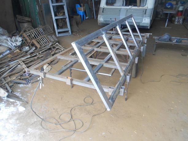 Homemade table jig for assembly and welding for 3000 rubles