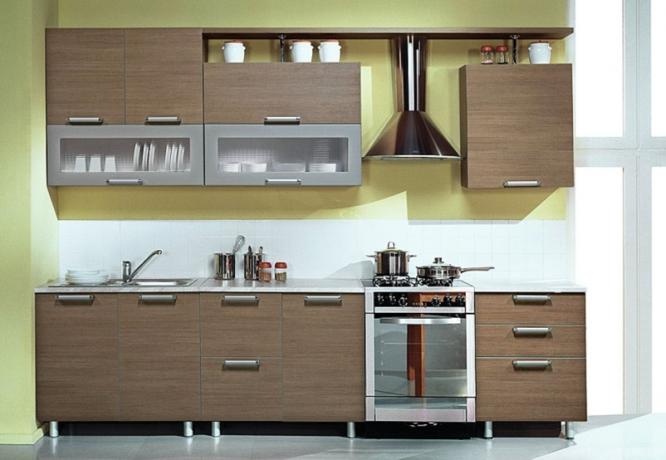 Ready-made modules for the kitchen - we create a room design with our own hands