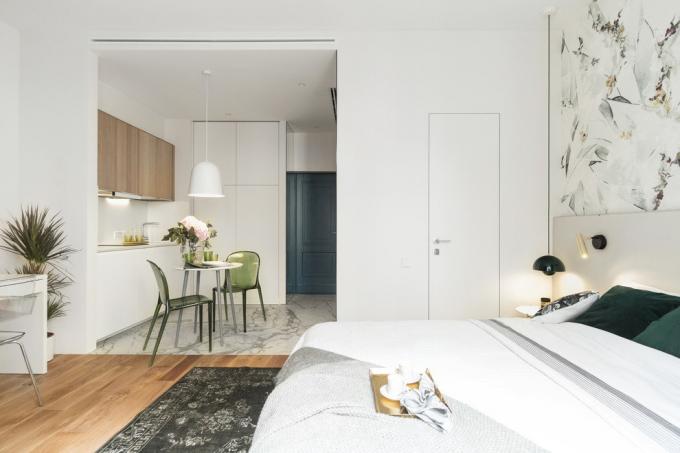 The interior of the week: a cozy little apartment of 28 m²
