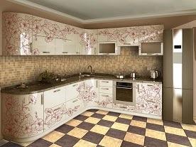 kitchens with rounded fronts