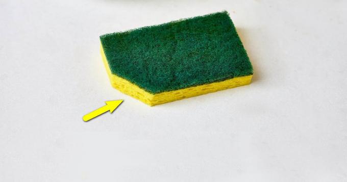 Now everyone will know it - for cleaning sponge.