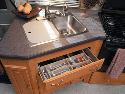 how to move the sink in the kitchen
