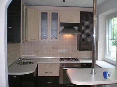 Photo of a small kitchen from MDF