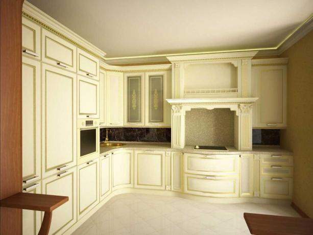 Classic kitchen interior (42 photos)