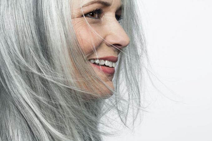 Grey hair