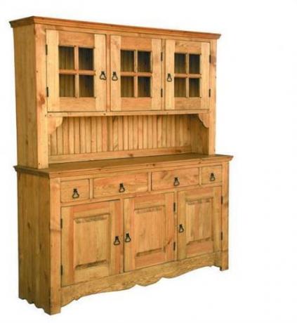 Country style sideboard made of pine.